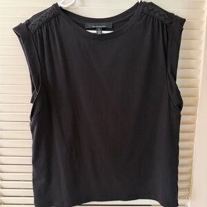 White House Black Market Black Muscle Tee